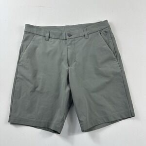 Lululemon Commission Short Slim Warpstreme 9" Mens 31 Performance LM7AAOS Gray